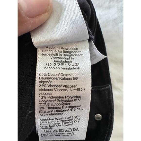 6 for 20 J.Crew 9" mid-rise black skinny jean in signature stretch 30 - Picture 8 of 8